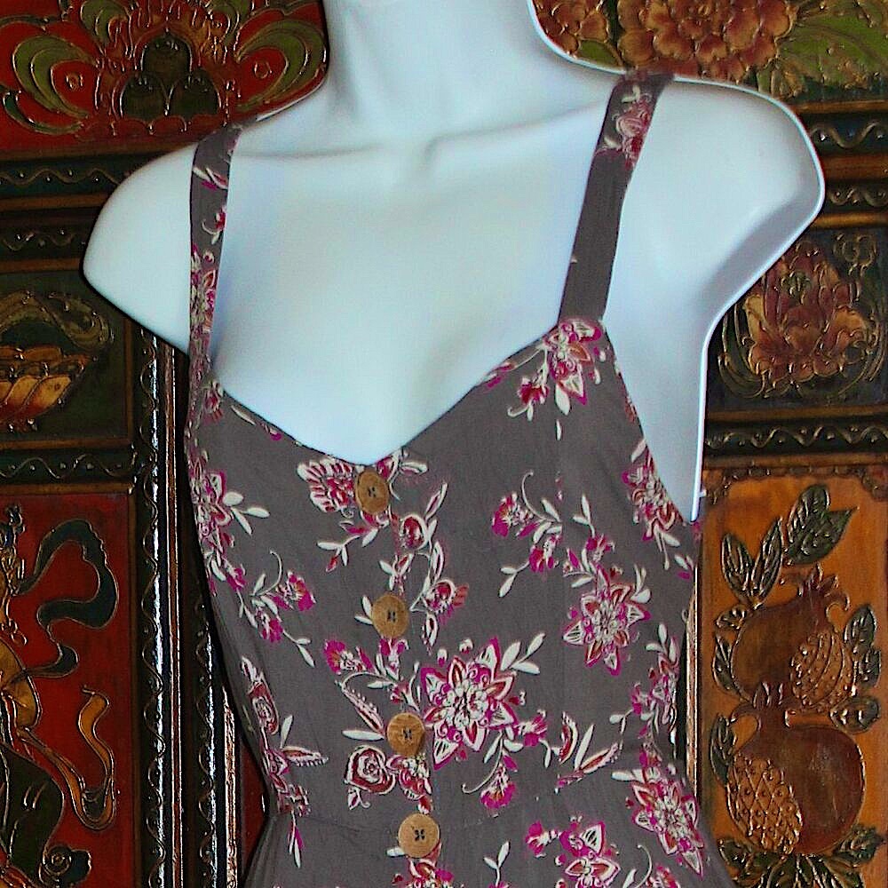 Angie Floral Maxi Dress